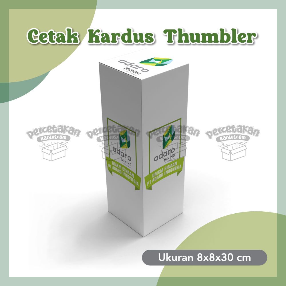custom thumbler 7x7x23 cm FC