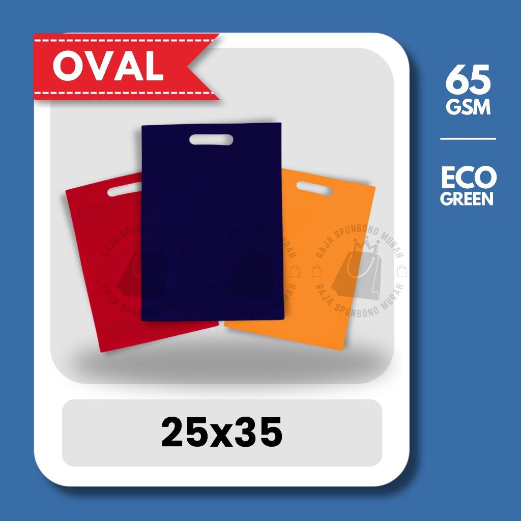 Oval 25x35 65 GSM