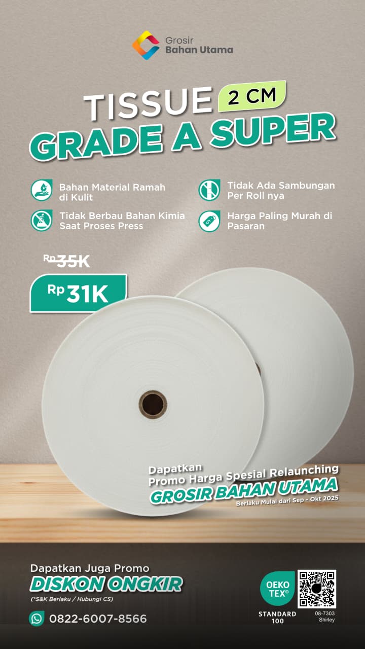 Tissue 2CM Grade A Super