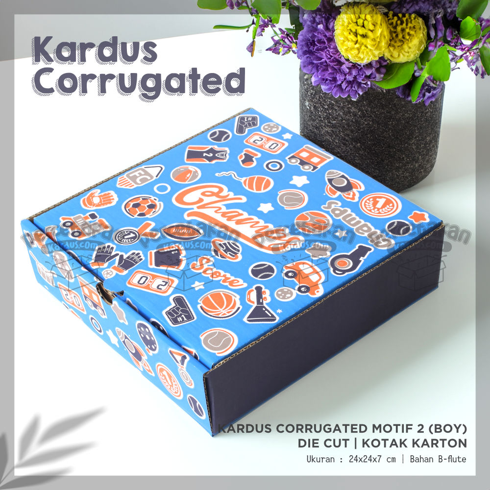 corrugated warna 24x24x7 boys
