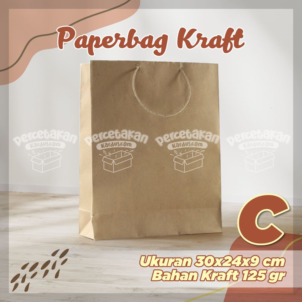 Paperbag Tali C 30X24X9