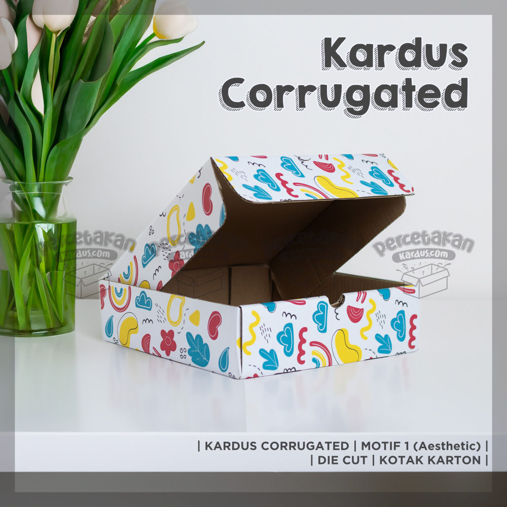 corrugated warna 24x24x7 colorfull