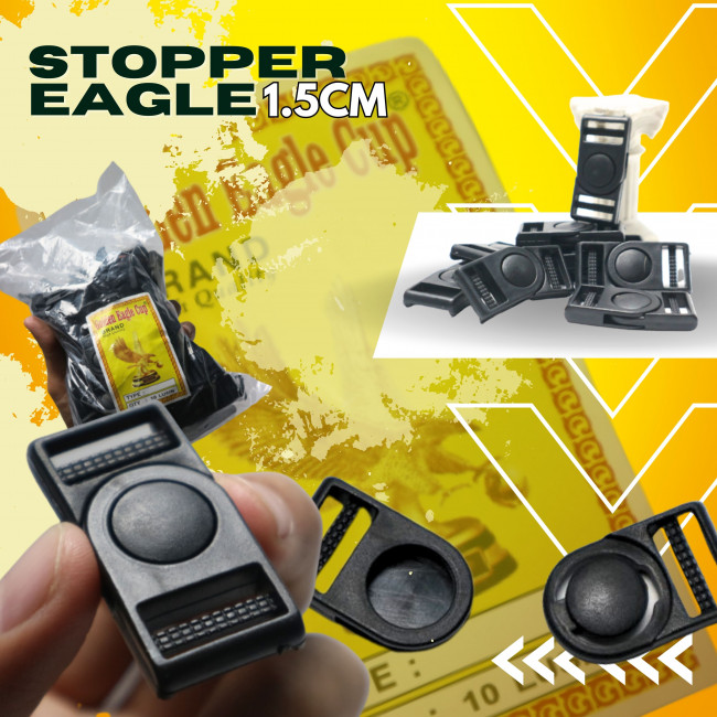 Stoper 1.5cm Hitam Eagle