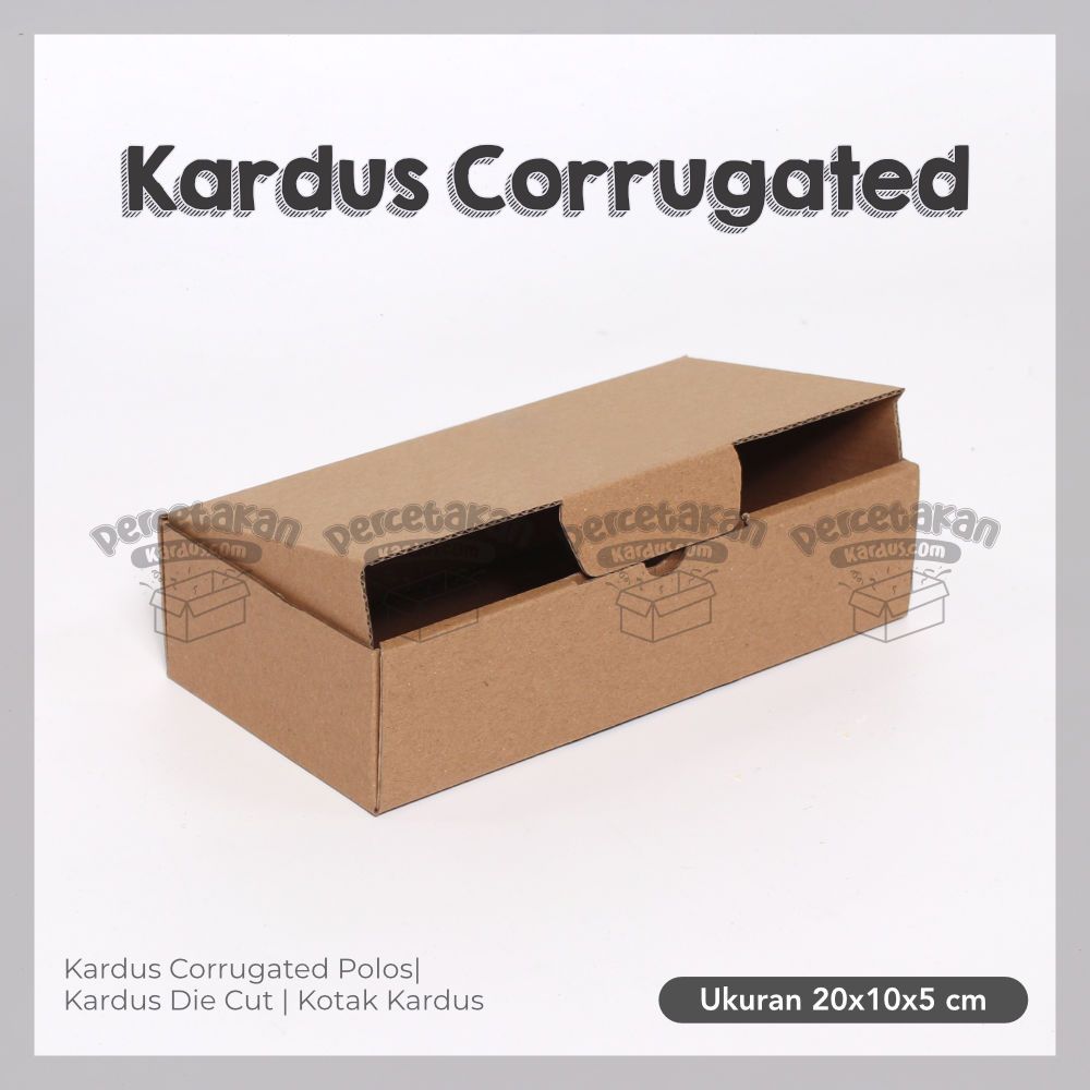 Box corrugated 20x10x5