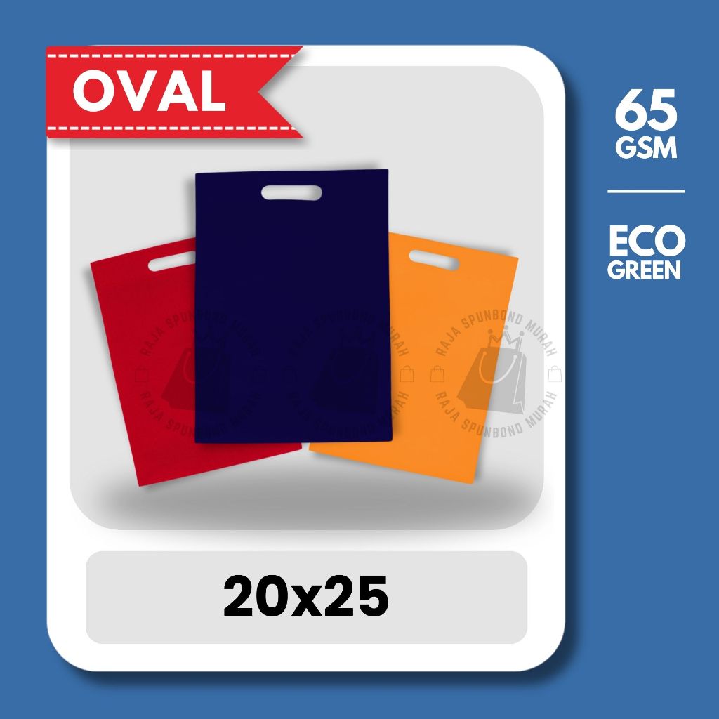 Oval 20x25 65 GSM