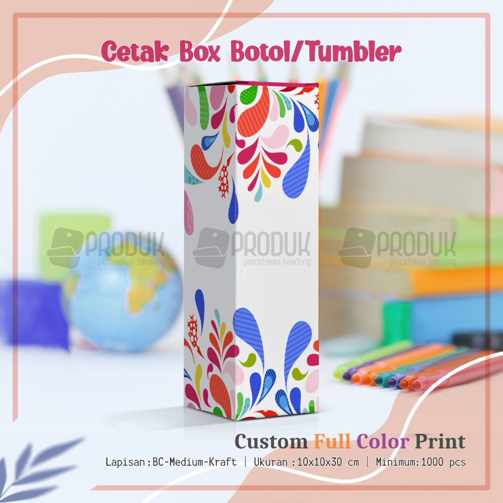 custom thumbler 10x10x30 cm FC