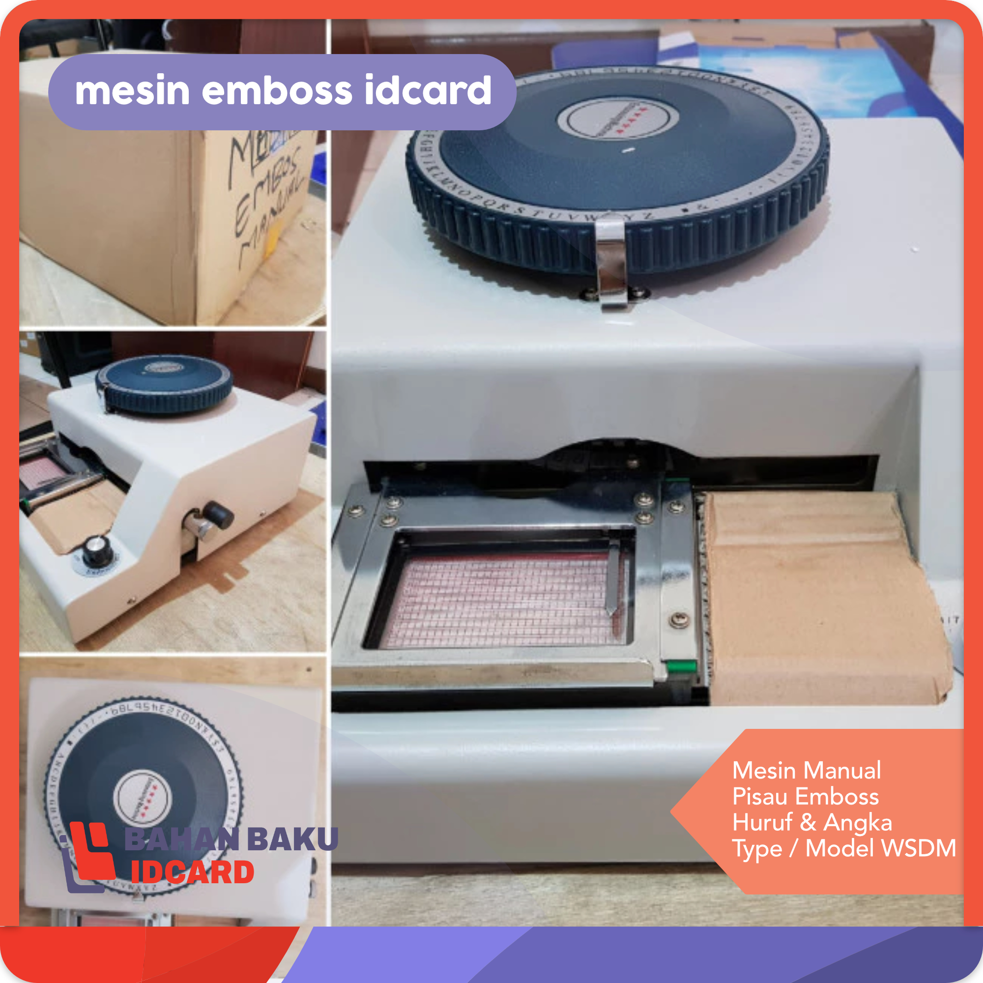 Emboss Card Manual
