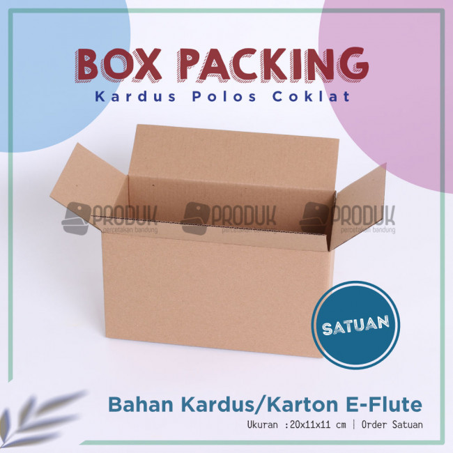 Corrugated lakban 20x11x11