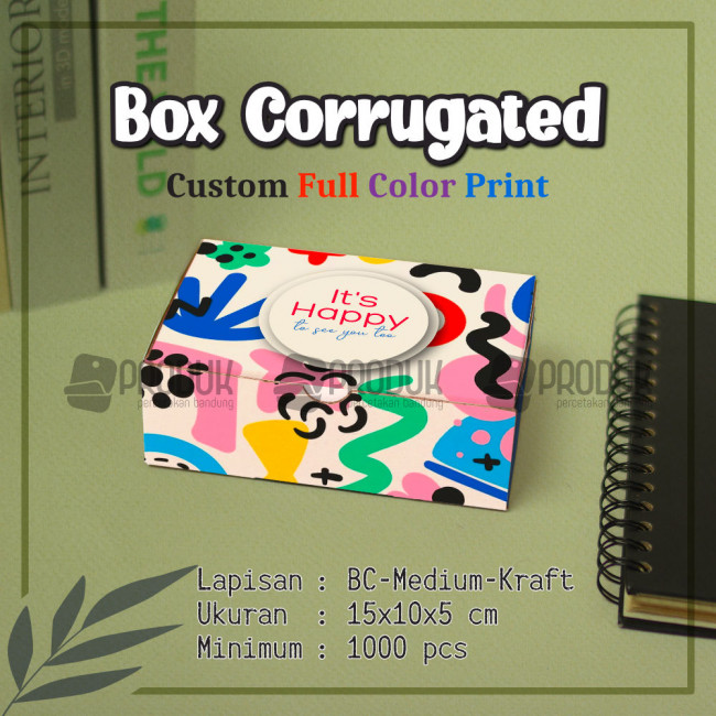 custom corrugated 15x10x5 cm FC