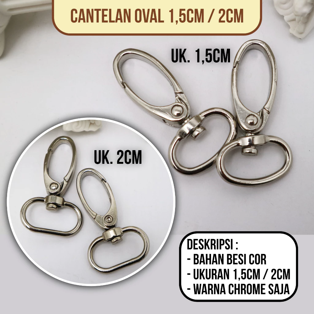 Cantelan Oval 2cm