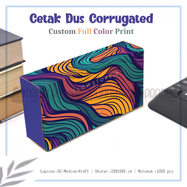 custom corrugated 20x10x5 cm FC