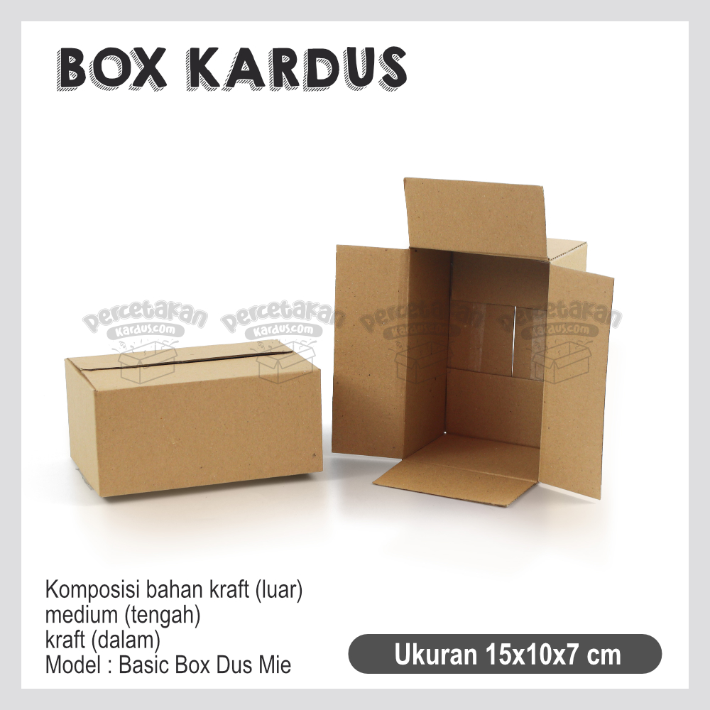 Corrugated lakban 15x10x7