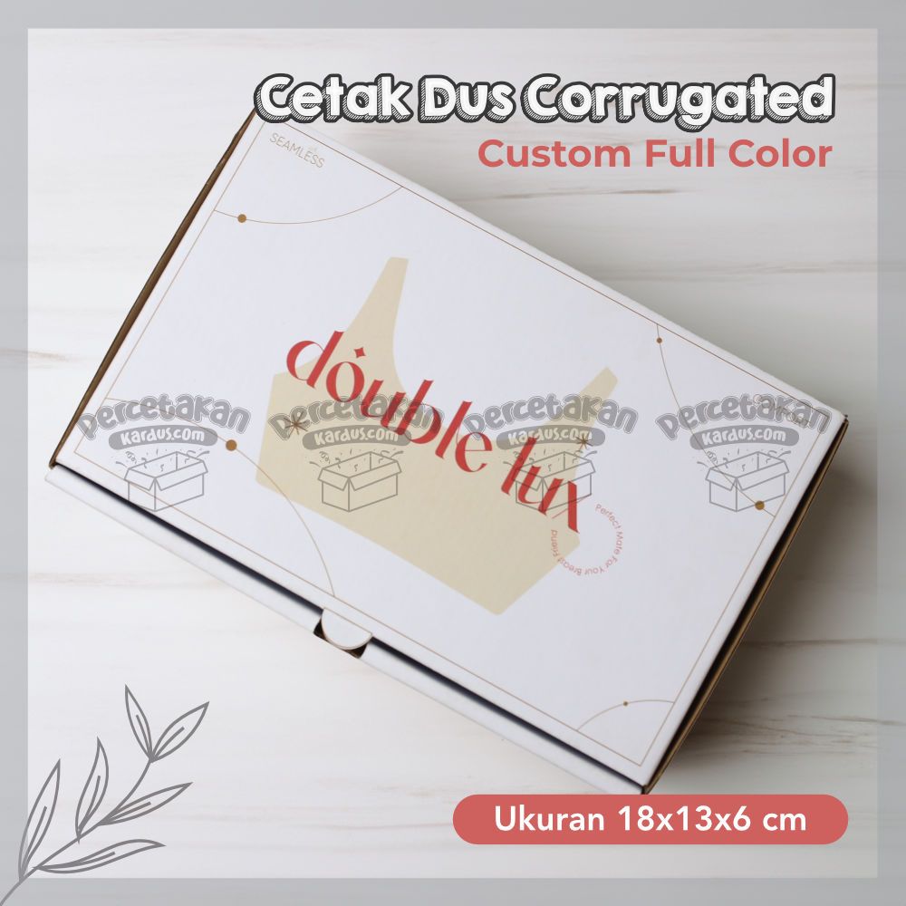 custom corrugated 18x13x6 cm FC