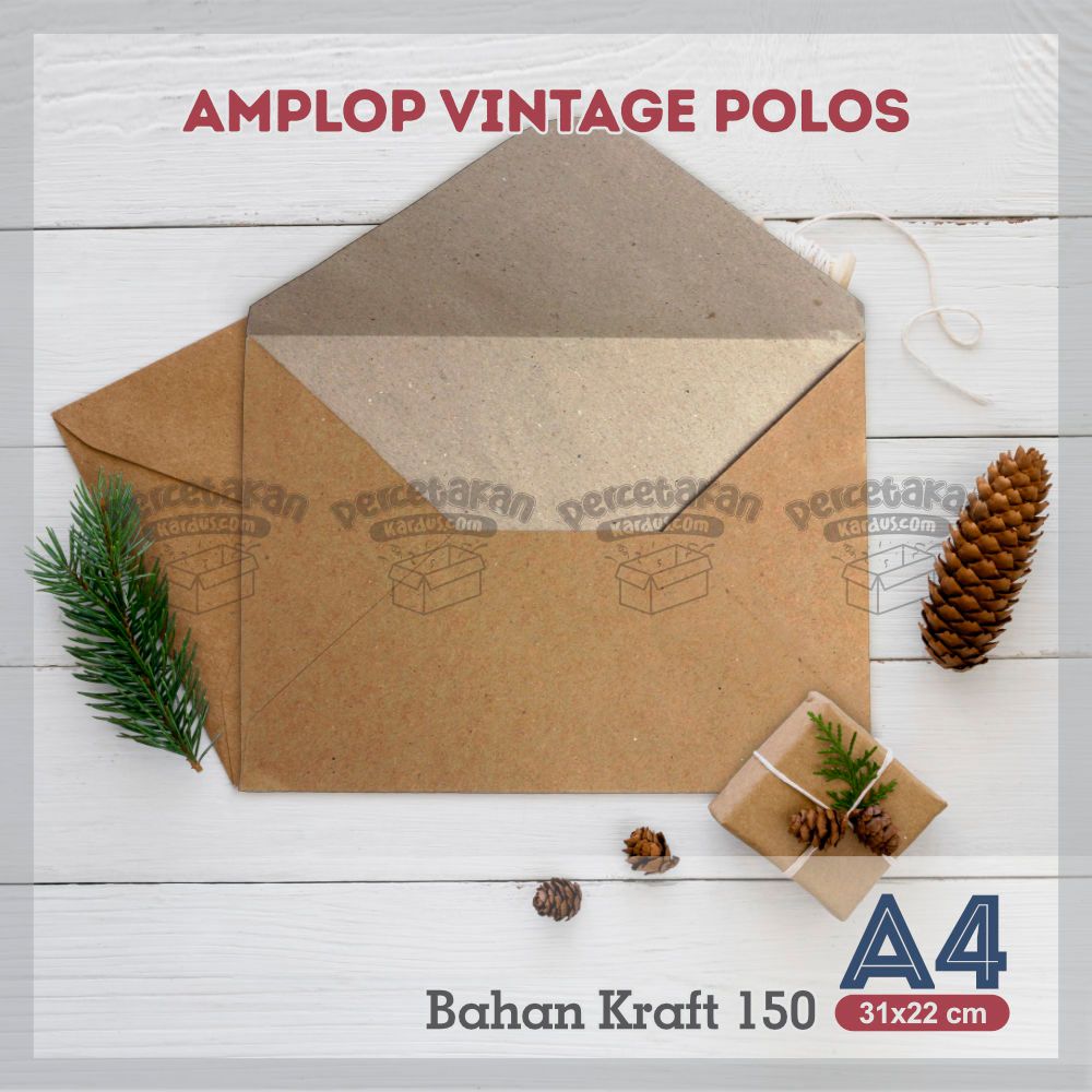 Amplop kraft a4