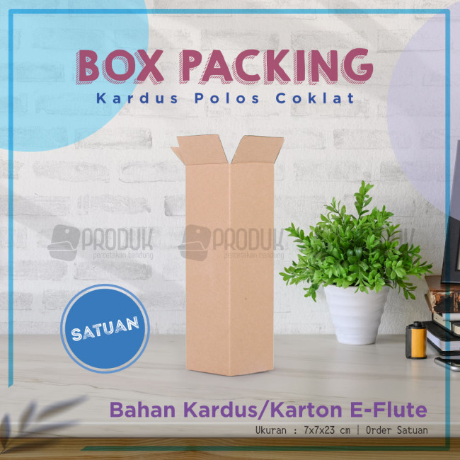 Corrugated lakban 7x7x23