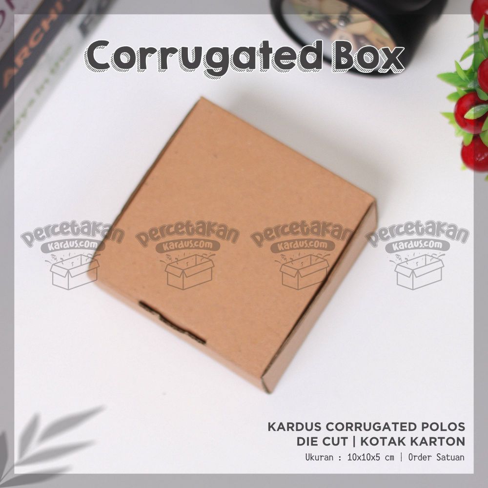 Box corrugated 10x10x5