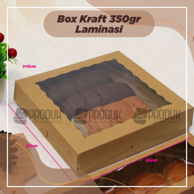 Box kraft 20x20x5 LDF