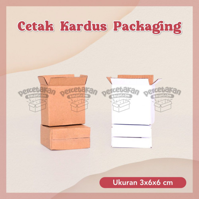 Corrugated lakban 3x6x6 cokelat