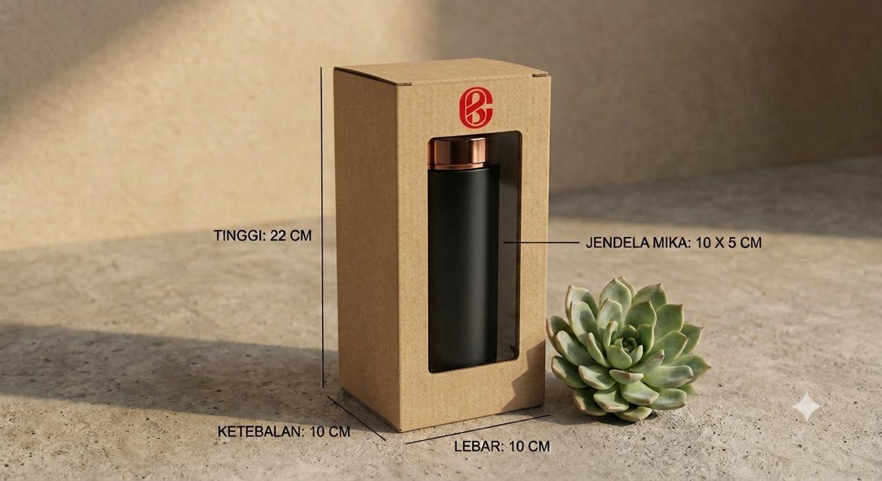 Custom Box Tumbler Uk 10x10x22 Cm