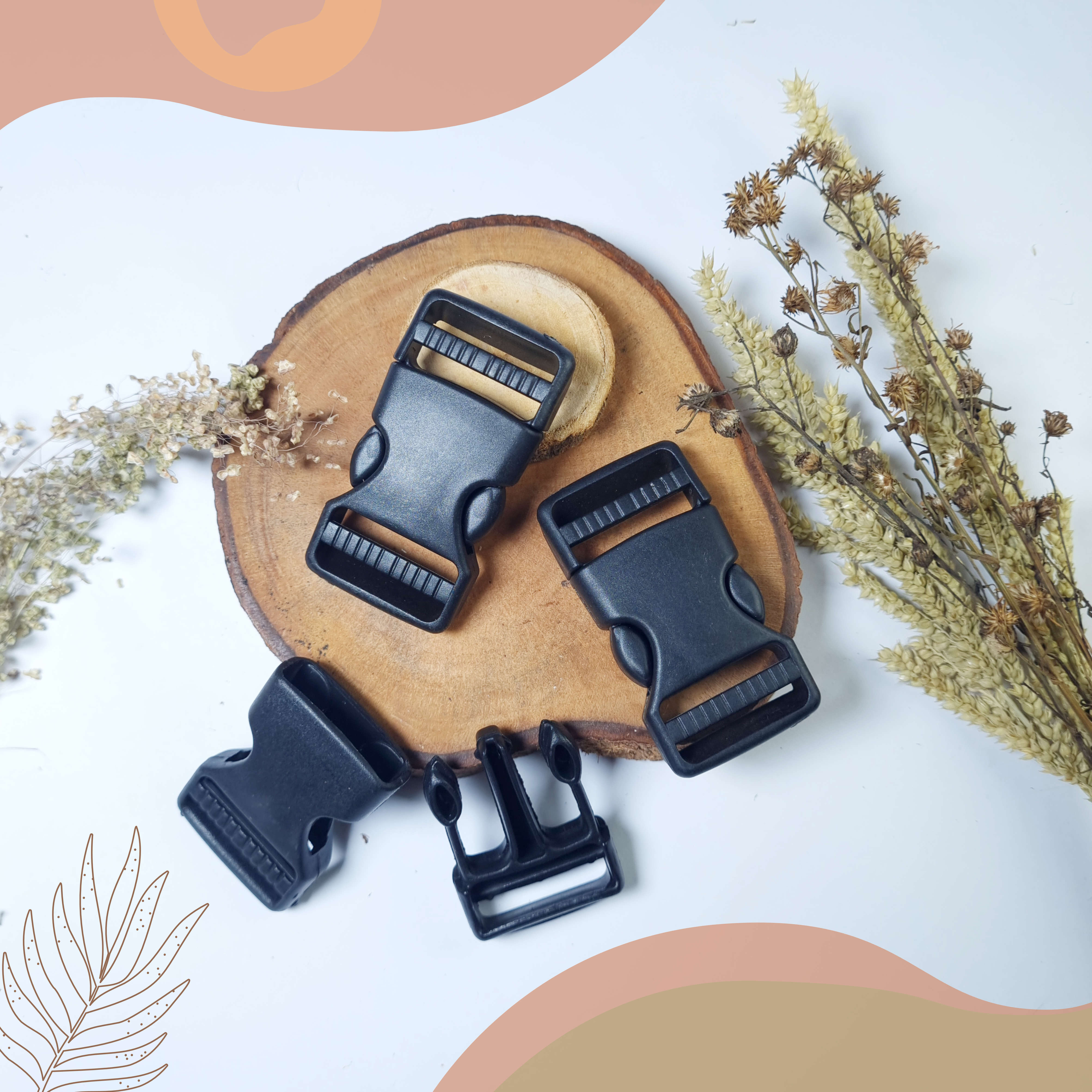 Stoper 2,5cm Hitam