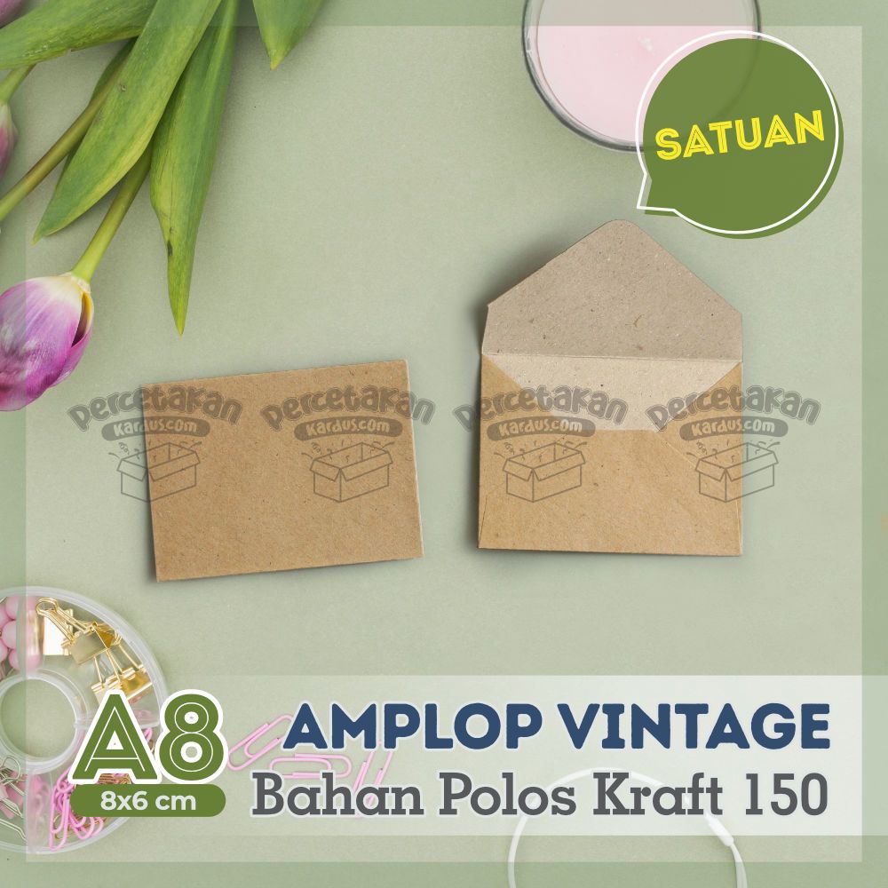 Amplop kraft A8