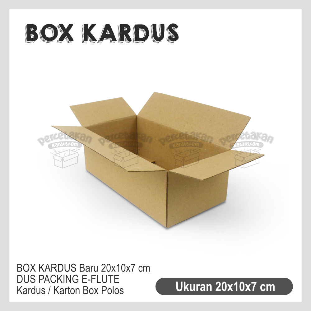 Corrugated lakban 20x10x7