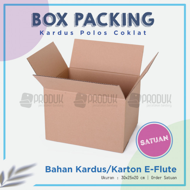 Corrugated lakban 30x25x20 b-flute