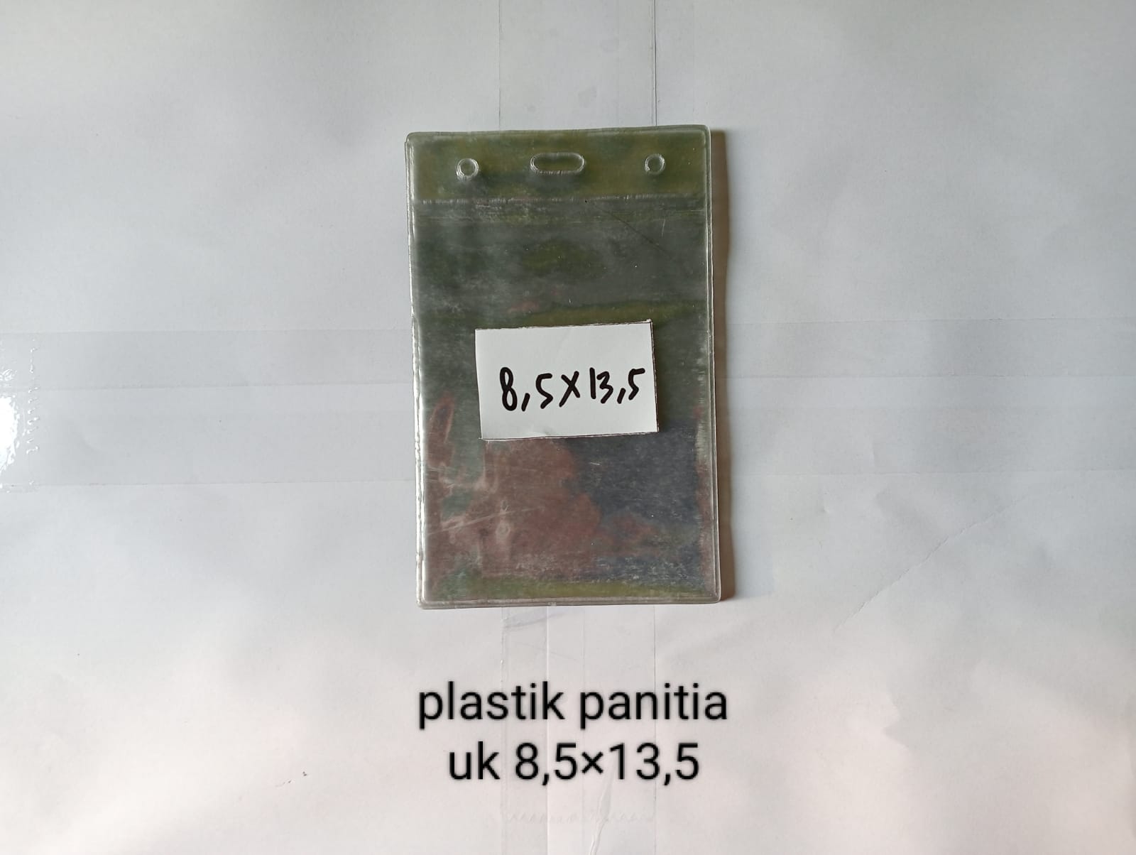 Plastik panitia 8,5 x 13,5